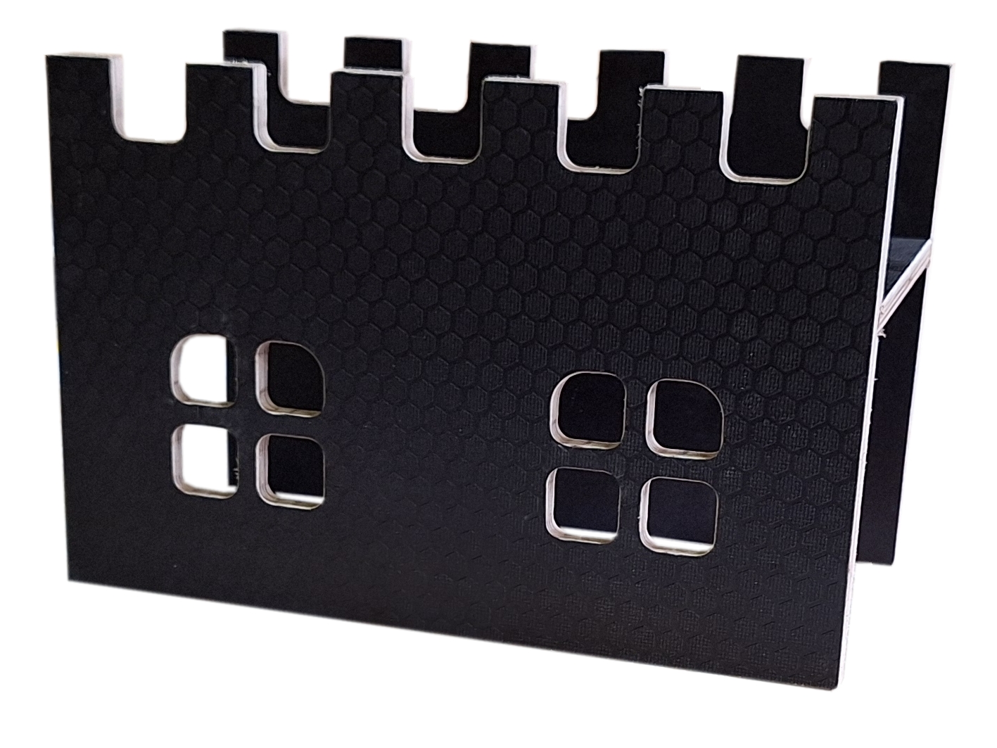 Wutzenburg Wehrgang mit Fenstern wetterbeständig